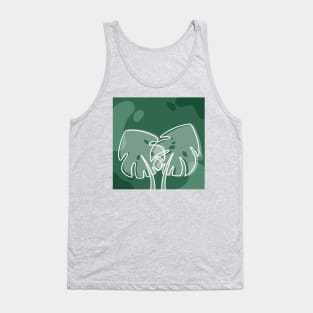 Monstera Plant Tank Top